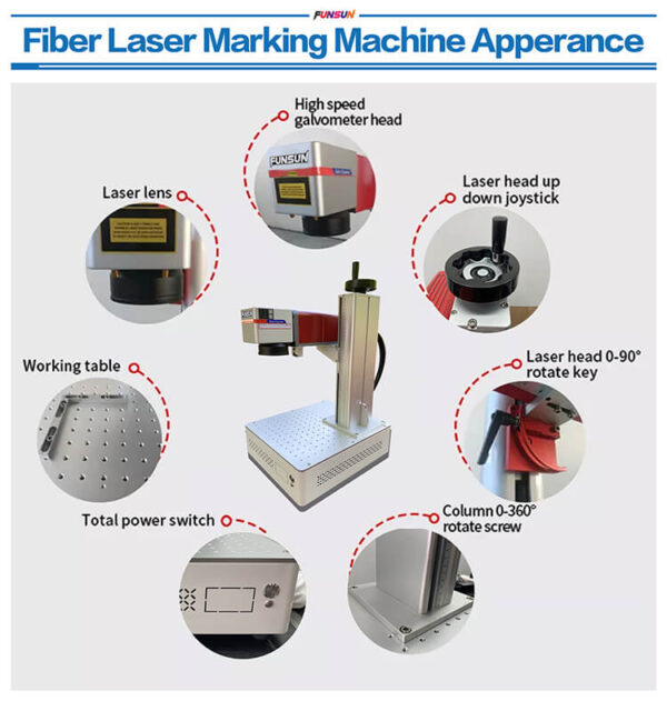 Máquina de Marcação a Laser de Fibra F-20Z - Image 8